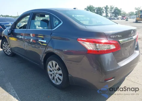 2014 Nissan Sentra Sv z USA, uszkodzony, nr VIN 3N1AB7AP4EL642351